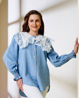 Light Wash Denim Shirt