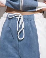 White Denim Coord Sets