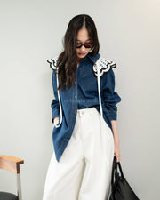 Oversized Denim shirt