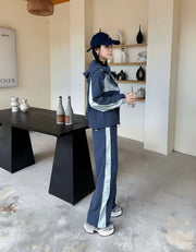 Blue & white Imported coord set