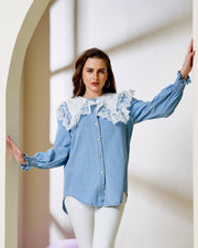Light Wash Denim Shirt