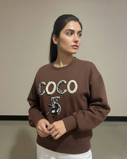 Coco Brown Sweatshirt
