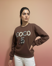 Coco Brown Sweatshirt