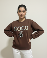 Coco Brown Sweatshirt