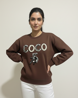Coco Brown Sweatshirt