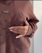 Regal Trio Embellished Sweatshirt