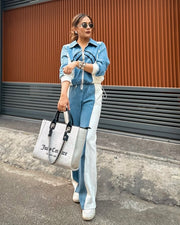 White Denim Coord Sets