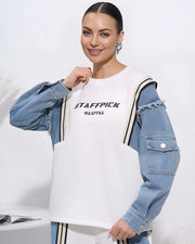 White Denim Coords set