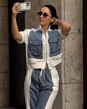 White imported coord set