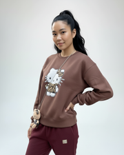 Hello Kitty Brown Sweatshirt
