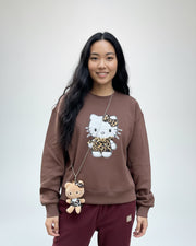 Hello Kitty Brown Sweatshirt