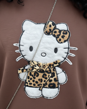 Hello Kitty Brown Sweatshirt