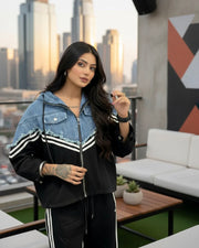 Denim imported coord set