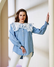 Light Wash Denim Shirt