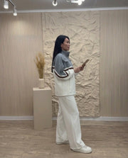 White Denim Coord set