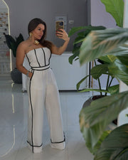 White Tube jumpsuit