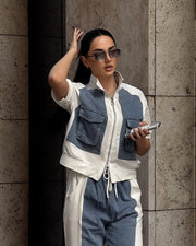 White imported coord set