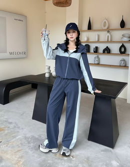 Blue & white Imported coord set