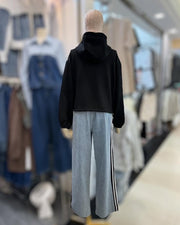 Black Denim coord set