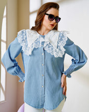 Light Wash Denim Shirt