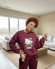 Hello Kitty Leopard Sweatshirt