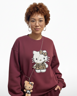 Hello Kitty Leopard Sweatshirt