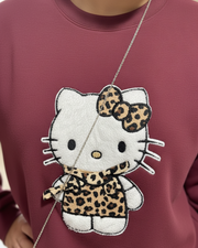 Hello Kitty Leopard Sweatshirt
