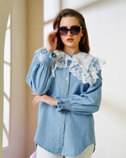 Light Wash Denim Shirt