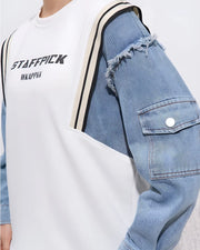 White Denim Coords set